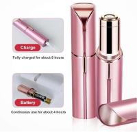 Mini Cortapuntas Eléctricas Epilador de Cejas en Forma de Labial Herramienta de Eliminación de Vello Portátil sin Dolor para Mujeres - details 1