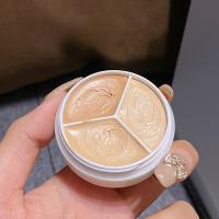 Paleta de correctores de Mousse cremoso, cobertura de ojeras, resaltado mate, ilumina el tono de la piel, crema correctora hidratante facial, 1 ud. - details 4