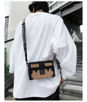 Bolso de caja Bolso cuadrado pequeño Tendencia de la moda de los hombres Bolso bandolera Otoño bolso de hombro para teléfono móvil - details 7