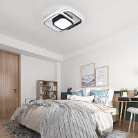 Goeco Luz de techo LED moderna Montaje semivestido Eficiencia energética 2500LM Aluminio - details 6