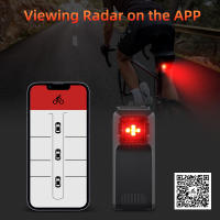 Luz de Freno Anchtek W100 para Bicicleta con Radar Trasero y Monitor de Ciegos Luz Trasera Apta para Deportes al Aire Libre IPX6 Impermeable - details 3