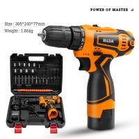 Taladro atornillador a batería 21v para casa kit destornilladores 16.8v - details 8