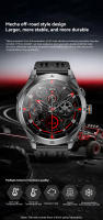 Nuevo reloj inteligente deportivo para hombre 2026 con GPS, pantalla AMOLED elevada, monitor de frecuencia cardíaca, llamadas Bluetooth, resistencia al agua IP68, 1000mAh, brújula, altímetro, reloj inteligente para deportes al aire libre + regalo de moda - details 3