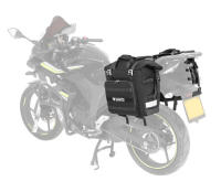 Bolsa de montañismo 20L táctica para acampar al aire libre Universal motocicleta impermeable bolsa interior extraíble, bolsa lateral para equipo - details 10