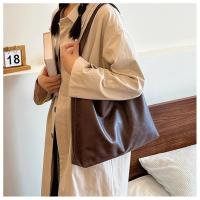 Bolso de Mano de Cuero Suave PU Ligero para Mujer Gran Capacidad, Estilo Informal de Viaje - details 19