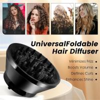 Difusor de secador de pelo Universal, accesorio para ondas finas y gruesas, rizadas y encrespadas, herramienta de salón de belleza con Clip - details 2