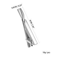 Clip de Corbata de Metal para Hombres Cierre de Corbata de Boda Pin de Corbata de Cobre para Accesorios de Joyería de Estilo Gentleman - details 10