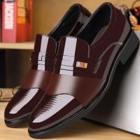 Zapatos de cuero para hombres Zapatos de vestir de cuero suave informales de negocios para hombres - details 4