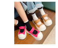 Zapatillas de verano para mujer, zapatos de suela gruesa de malla con agujeros rojos, novedad de 2024 - details 3