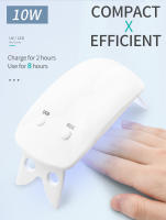 Secador Mini Blanco Portátil 6W Herramienta de Arte de Uñas con Cable USB Recargable - details 0
