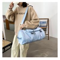 Mochila de Viaje de Gran Capacidad para Mujer IKE MARTI Bolso Cruzado Multifuncional con Cinturón de Cojín de Aire Hecho en Oxford, Patrón Sólido - details 38