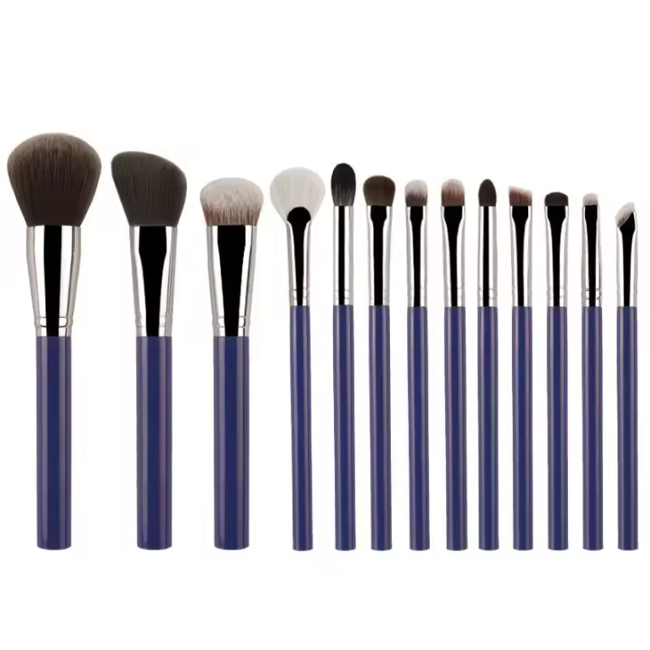 Cangzhou brocha de maquillaje juego completo de 13 juegos de brochas, brocha de base de tinta súper suave, brocha de sombra de ojos, brocha de aseo, juego de brochas de maquillaje - 1
