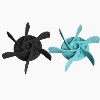 Alimentador de Espiral Lento para Mascotas Anti-Obesidad, Anticorcho, Ventosa para Perros y Gatos - details 1