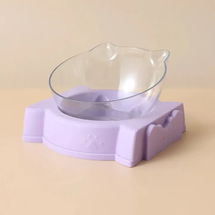 Cuenco Automático para Mascotas Alimentador Completo para Gatos y Perros Fuente de Beber Elevada - 1