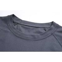 Camiseta Deportiva de Secado Rápido para Hombres Cuello redondo, Abeto, Transpirable para Acampar, Senderismo, Escalada Talla M-4XL - details 6
