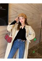 Suéter con cuello de Polo para mujer, jerseys de manga larga, Tops de punto Delgado, Jersey suave, ropa de calle Simple, Otoño e Invierno - details 10