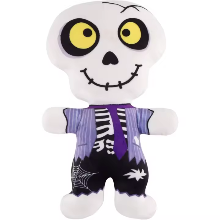 Muñeco de peluche de esqueleto de Halloween, juguete de peluche de Halloween, almohada de peluche de 12 ", regalo para niña, niño, decoración de Halloween, recuerdo de cumpleaños - 1