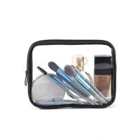 Bolsa de lavado con cremallera de TPU informal portátil, organizador de maquillaje femenino, almacenamiento de baño, bolsa de cosméticos transparente, estuche de maquillaje, bolsa de almacenamiento - details 5