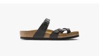 Sandalias de corcho con punta de clip Birkken de piel de vaca para hombre y mujer, zapatillas informales, uso exterior diario para verano - details 11