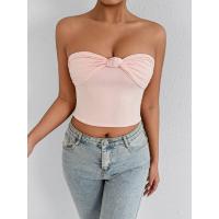 Top corto de verano Sexy de gama alta Pure Desire Tube para mujer, nuevo Top corto ajustado con pecho envuelto - details 1