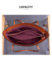 Nuevo Bolso de Mano de Cuero de Alta Gama para Mujeres Bolso Commuter de Moda versátil - details 9