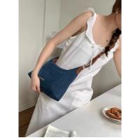 Bolso De Las Axilas De Mezclilla Informal Vintage Bolso De Mano De Gran Capacidad Bolso De Cubo De Hombro De Moda - details 17