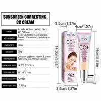 CC Cream Corrector de Color con Color 30 ml Protector Solar de Verano Base de Cobertura Media a Completa Bloqueador Solar - details 10