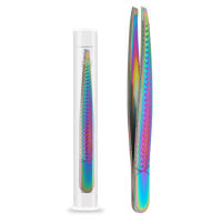 Tijeras de Extensión de Pestañas de Acero de Alta Precisión Clip Removedor de Pestañas Falso para El Felpa Facial - details 3