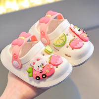 Sandalias Para Niñas, Zapatillas Antideslizantes Para Bebés De Suela Blanda Para Interiores De Verano Para Niños, Zapatos De Agujero Para La Cabeza Con Bolsa Para Niños De Dibujos Animados - details 11