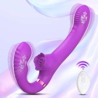 Leten para lesbianas Didlo Correa en arnés bragas vibratorias para mujer Bondage consolador cinturón vibrador sexual para adultos - details 2