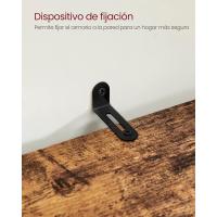 Armario de Baño de Alto Estilo Independiente con 3 Compartimentos Abiertos y 2 Estantes Ajustables - details 13