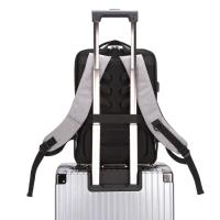 Mochila antirrobo informal para hombre, bolsa de viaje de alta capacidad, carga USB, negocios, ordenador - details 11