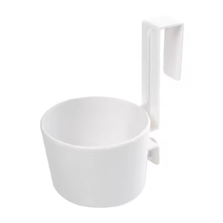 Soporte autoadhesivo para secador de pelo, estante sin perforaciones a prueba de humedad, soporte para secador de pelo, colgante de pared, estante de almacenamiento de conductos de pared Simple - 1