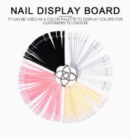 KADS 50 consejos uñas claro Natural Rosa negro Placa de visualización manicura paleta práctica gráfico herramientas de uñas - details 0