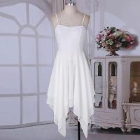 Tutú de ballet para mujer adulta con tirantes finos, vestido contemporáneo de gasa asimétrico, trajes de danza lírica - details 15