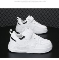 Zapatillas Blancas Nuevas 2025 Zapatos Deportivos para Niños Pequeños Estilo Universitario Velcro - details 7