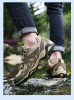 Zapatos de senderismo transpirables para hombre, zapatillas deportivas antideslizantes para escalada de montaña, calzado de entrenamiento al aire libre - details 10