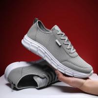 Zapatillas de Malla Transpirable Nuevas para Hombre Zapatos Ligeros Informales para Caminar - details 6