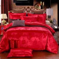Juego de cama de alta gama, jacquard, tamaño king, juego de cama de boda europeo de lujo - details 12