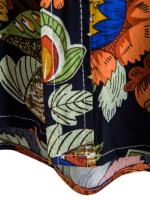 Camiseta informal de estilo playero para hombre, camisa de manga corta no elástica, Floral, ropa de verano - details 11