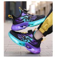 2025 nuevos niños, zapatos deportivos, zapatos de entrenamiento para partidos de baloncesto, zapatos para correr. - details 11