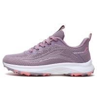 Nuevo 2025 zapatos deportivos de malla tejidos para correr en la parte superior de las mujeres precio bajo de marca - details 1