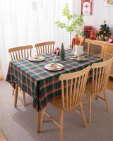 Mantel de Mesa de Cuadros a Cuadros con Borla Cubierta de Mesa sin Arrugas Lavable para Navidad, Fiestas y Año Nuevo - details 7