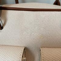Bolso de hombro de cuero de gran capacidad, diseño de alta gama, estilo simple, con doble bolsillo, bolso de hombro único, bolso de mano minimalista. - details 3