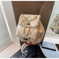 Nuevo Bolso De Estudiante Elegante Y Sencillo, Bandolera Multifunción De Alta Gama, Mochilas De Mujer Con Cadena De Diamantes - details 24
