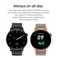 Reloj Inteligente con Pantalla Táctil Llamadas Bluetooth, Asistente de Voice, Modos Deportivos, Reproductor de Música, Pedómetro Para Niño y Madre - details 7