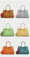 Bolsos De Cuero De Lujo para Mujer, Bolsos De Hombro, Collage De Correas, Anchas De Color - details 3