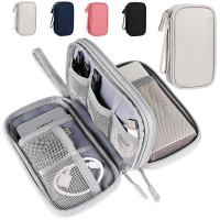 Bolsa de almacenamiento para dispositivos electrónicos, estuche organizador Digital para auriculares, tarjetas SD, unidades de cables USB, Kit de viaje, bolso de embrague - details 0