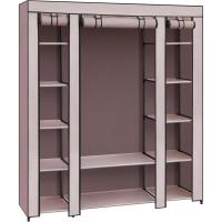 Armario de Tela 12 con Barra y Estantes Armario Estable para Dormitorio, Vestidor 150 x 45 x 175 cm - details 43