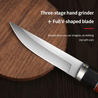 Cuchillo De Carne Mongol Acero Inoxidable Cuchillo De Fruta Para Cocina Cebolla Afilado Hoja Cuchillo De Res Roasted Whole Lamb Steak Knife - details 6